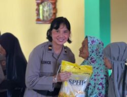 Polresta Barelang Salurkan 110 Paket Sembako untuk Warga Pulau Panjang, Ajak Jaga Kamtibmas dan Tolak Narkoba