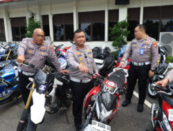 83 Motor Berknalpot Brong Ditindak, Polresta Barelang Perang terhadap Balap Liar