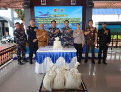 TNI AL Gagalkan Penyelundupan 1,9 Ton Pasir Timah ke Malaysia, Selamatkan Potensi Kerugian Negara Rp1,52 Miliar