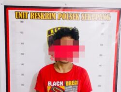 Gerak Cepat Polisi, Pencuri Sepeda Rp5 Juta di Tiban Indah Berhasil Ditangkap