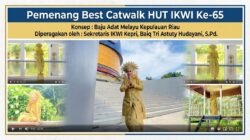 Anggun Membawa Marwah Melayu, Baiq Tri Astuti Hudayani Raih Best Catwalk pada HUT ke-65 IKWI