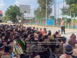 Tanamkan Karakter Sejak Dini, Polsek Sekupang Bekali 480 Siswa Baru SMAN 1 Batam dengan Edukasi Kamtibmas