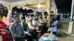 Bhabinkamtibmas Amankan Pekan Muharram dan Wisuda Santri TPQ Amanatul Ummah di Belakang Padang