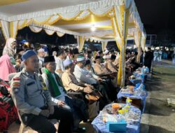 Bhabinkamtibmas Amankan Pekan Muharram dan Wisuda Santri TPQ Amanatul Ummah di Belakang Padang