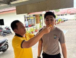 Suap Pizza yang Menghangatkan Kebersamaan di Polsek Sekupang