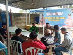 Jumat Curhat di Tanjung Sengkuang, Polsek Batu Ampar Ajak Warga Aktif Jaga Kamtibmas