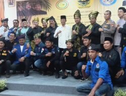 Ketua GRIB Jaya Kepri Hadiri Pelantikan Pengurus Sambang Gagak Hitam Kota Batam