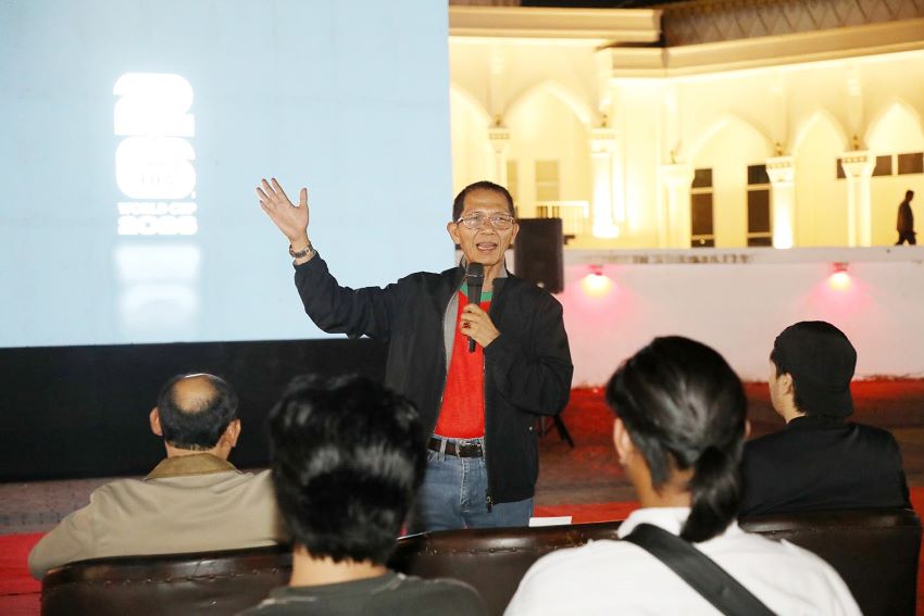 Amsakar Achmad Nobar Bersama Ribuan Warga, Batam Bergemuruh Rayakan Kemenangan Spanyol