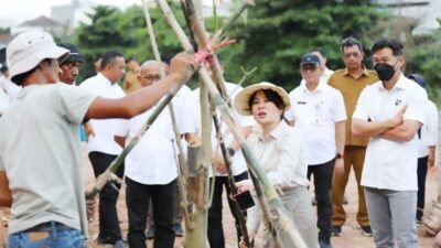 Tak Lagi Kumuh! Li Claudia Resmikan Penataan DAS Baloi Indah Jadi Taman Kota Favorit Warga