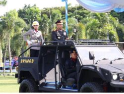AKBP Nanda Ukir Sejarah, Jadi Polwan Pertama Pimpin Upacara HUT Bhayangkara di Polda Kepri