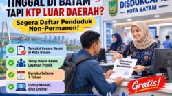 Tinggal di Batam tapi Belum Pindah KTP? Ini Cara Daftar Penduduk Non-Permanen Secara Gratis