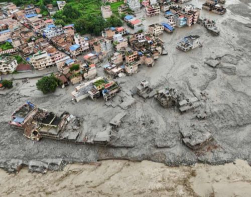 HOROR! Banjir Bandang Nepal-Tibet Tewaskan 469 Orang, Lebih 1.500 Hilang usai Gletser Runtuh