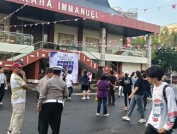 Polsek Batu Ampar Kawal Fun Run HUT Ke-76 Gerakan Pemuda GPIB, Kegiatan Berlangsung Aman dan Lancar