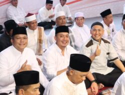 Kapolresta Barelang Hadiri Kepri Bershalawat Jilid 3, Ribuan Jemaah Padati Masjid Agung Raja Hamidah