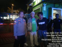 Respon Laporan Polisi 110, Polsek Batam Kota Amankan Terduga Pencuri Tabung Gas di Greenland