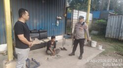Respons Cepat Laporan 110, Polsek Batu Ampar Amankan Terduga Pelaku Percobaan Pencurian