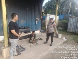 Respons Cepat Laporan 110, Polsek Batu Ampar Amankan Terduga Pelaku Percobaan Pencurian