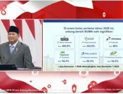 Prabowo Apresiasi Kinerja Pegadaian, Laba Semester I 2026 Tembus Rp6,59 Triliun