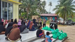 Semarak HUT ke-81 RI, Polsek Nongsa Salurkan 50 Paket Sembako untuk Warga