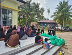 Semarak HUT ke-81 RI, Polsek Nongsa Salurkan 50 Paket Sembako untuk Warga