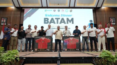 Dorong Kebangkitan Sepak Bola Batam, BP Batam Sambut Tim Batam Prime International Football Series 2026