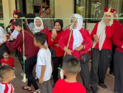 Semarak HUT ke-81 RI, Keluarga Besar Polsek Batu Ampar Meriahkan Kemerdekaan dengan Lomba Rakyat
