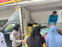Gerakan Pangan Murah Polri dan Bulog Sasar Warga Tanjung Sengkuang