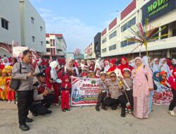 500 Bocah RA Merahkan Sekupang, Pawai Kemerdekaan Berlangsung Meriah dan Aman