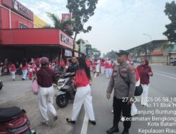500 Anak PAUD Meriahkan Karnaval Merah Putih Ceria di Bengkong