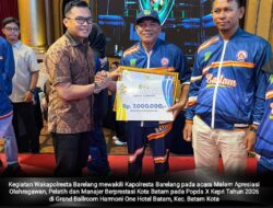 Atlet Batam Berprestasi di Popda X Kepri Dapat Apresiasi, Polresta Barelang Beri Dukungan
