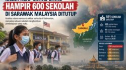 Kabut Asap dari Kalimantan Kepung Sarawak Malaysia, Hampir 600 Sekolah Ditutup