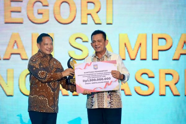 Kepri Raih Prestasi Terbaik II Nasional, Dapat Apresiasi Rp1,5 Miliar untuk Lingkungan