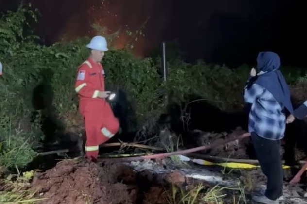 Kebakaran Gambut Dekati 5 Sumur Minyak BSP di Siak, Api Sempat Hanya 50 Meter dari Objek Vital