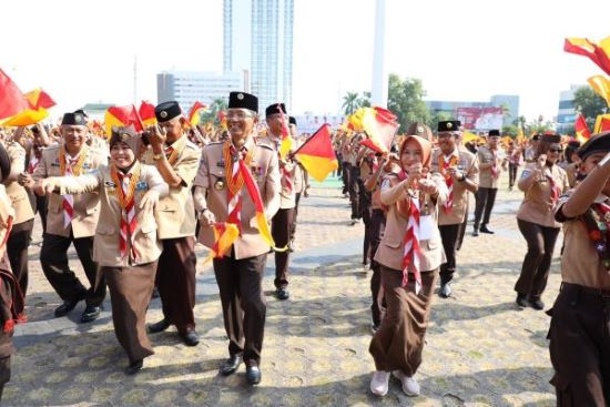 Hari Pramuka ke-65 di Batam Meriah, Amsakar: Generasi Muda Harus Kuasai Teknologi