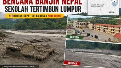 Keputusan 10 Menit yang Selamatkan 900 Murid, Kisah Heroik Kepala Sekolah di Tengah Banjir Nepal