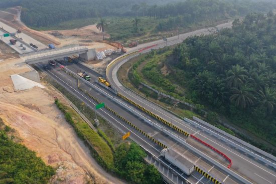Mulai Hari Ini! Akses Masuk Tol Pekanbaru–Dumai Dialihkan, Pengendara Jangan Salah Jalur