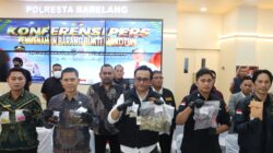 Polresta Barelang Musnahkan Barang Bukti Narkoba dari 14 Kasus