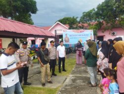 2,1 Ton Beras SPHP Ludes, Polsek Belakang Padang dan Bulog Gelar Gerakan Pangan Murah