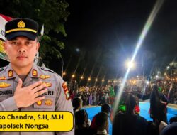 Hiburan Rakyat di Family Dream Nongsa Meriah, Kapolsek Turun Jaga Kamtibmas