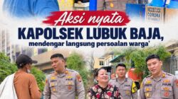 Sosok Kapolsek Lubuk Baja : AKP Cindo Tak Hanya Patroli, Turun Langsung Menyambangi Warga dengan Aksi Nyata
