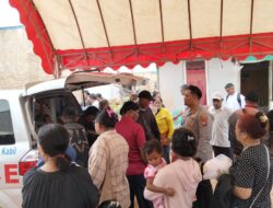Kapolsek Nongsa Eko Chandra Dampingi Keluarga Korban Laka Tunggal Hingga Pemakaman
