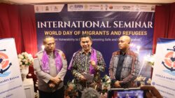 Kapolda Kepri Hadiri Seminar Internasional Minggu Migran dan Pengungsi