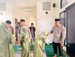 Polsek Nongsa Gelar Binrohtal, Personel Santuni Anak Yatim