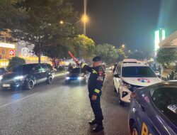 KRYD Polresta Barelang Sasar Pusat Keramaian, Arus Lalu Lintas Dijaga Tetap Lancar
