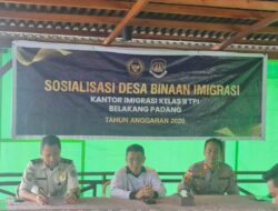 Belakang Padang Perkuat Pengawasan Orang Asing Lewat Desa Binaan Imigrasi