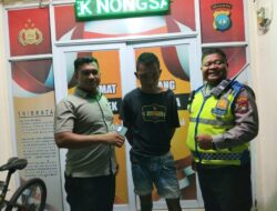 Polisi Amankan Pria yang Diduga Hendak Curi Rumah Warga di Batu Besar