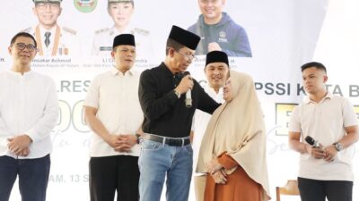 Amsakar dan Polresta Barelang Bagikan 1.000 Paket Beras untuk Warga Batam