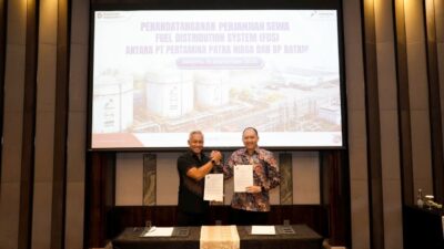 Kontrak FDS Diteken, BP Batam dan Pertamina Perkuat Dukungan untuk Hang Nadim