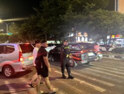 Malam Akhir Pekan, Polisi Atur Lalu Lintas di Sejumlah Pusat Perbelanjaan