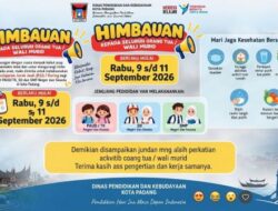 Kabut Asap Padang Makin Berbahaya, AQI Tembus 430! Semua Sekolah PAUD hingga SMP Resmi Daring